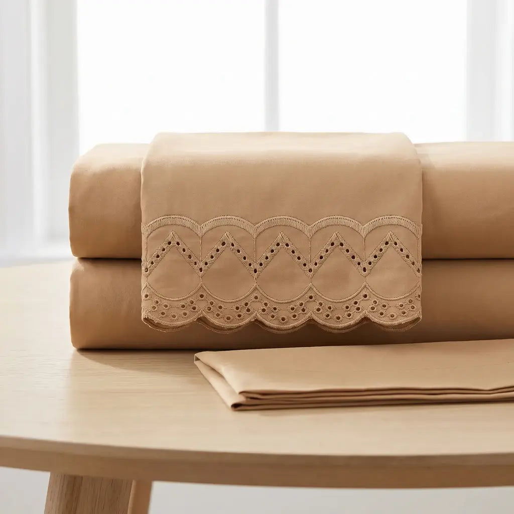 Juego de Sábanas Broderie Paris - NUBA HOME